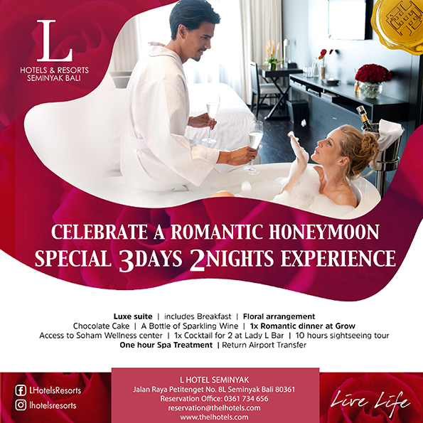 honeymoon package seminyak